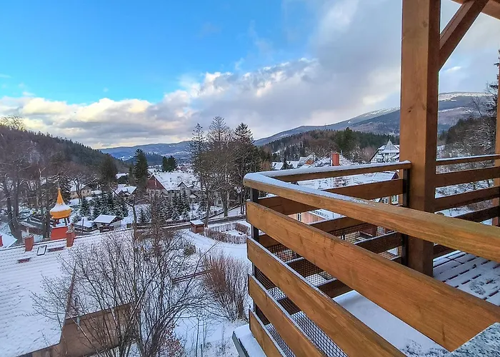 Widokowy Z Garazem I Widokiem Na Gory, Blisko Szlaki I Centrum Appartement Karpacz